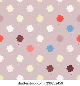 Seamless background with symbols of gambling