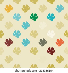 seamless background with symbols of wine making