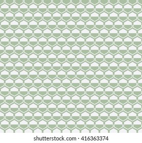 Seamless background template made from hexagons