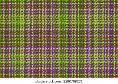 Seamless background textile. Texture tartan pattern. Vector plaid fabric check in green and red colors.