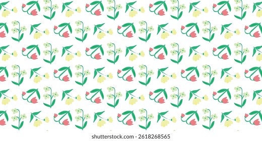 Seamless  Background for Textiles Wallpapers and Digital Design