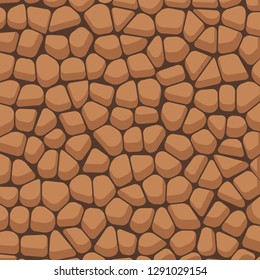 seamless background texture brown stone wall