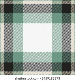 Seamless background texture of check pattern plaid with a vector tartan fabric textile in white and pastel colors.