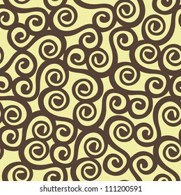 Seamless background texture with many spires, vector pattern