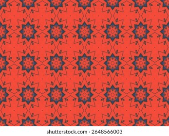Seamless Background Texture Textile Perspective Tile Shape Design Graphic Visual Fashion Geometric Cloth Interior Fabric Art Luxury Symmetric Wallpaper Decoration Digital Template Endless Pattern.