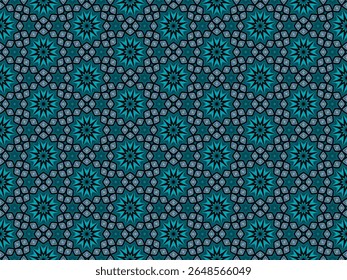 Seamless Background Texture Textile Perspective Tile Shape Design Graphic Visual Fashion Geometric Cloth Interior Fabric Art Luxury Symmetric Wallpaper Decoration Digital Template Endless Pattern.