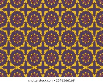Seamless Background Texture Textile Perspective Tile Shape Design Graphic Visual Fashion Geometric Cloth Interior Fabric Art Luxury Symmetric Wallpaper Decoration Digital Template Endless Pattern.