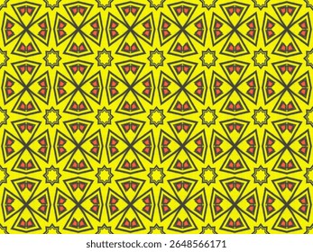 Textura de fundo sem emenda Têxtil Perspectiva Telha Design Gráfico Visual Moda Pano Geométrico Tecido Interior Arte Luxo Simétrico Papel de Parede Decoração Modelo Digital Padrão Sem Fim.