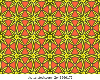 Textura de fundo sem emenda Têxtil Perspectiva Telha Design Gráfico Visual Moda Pano Geométrico Tecido Interior Arte Luxo Simétrico Papel de Parede Decoração Modelo Digital Padrão Sem Fim.