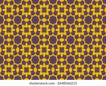 Seamless Background Texture Textile Perspective Tile Shape Design Graphic Visual Fashion Geometric Cloth Interior Fabric Art Luxury Symmetric Wallpaper Decoration Digital Template Endless Pattern.
