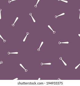 seamless background: tie. Style Illustration Design Pattern