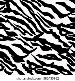 Seamless background with tiger skin