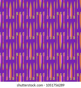 Seamless background with a toothbrush and toothpaste.