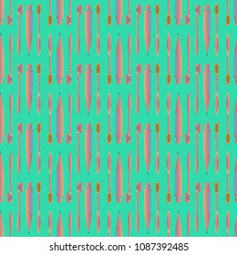 Seamless background with a toothbrush and toothpaste.