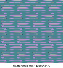 Seamless background with a toothbrush and toothpaste.