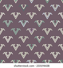Seamless background with Touareg tattoo symbols