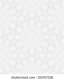 Seamless background with traditional ornament. Vector illustration.
