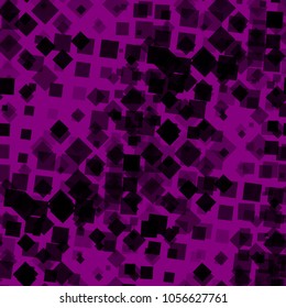 Seamless background. Trendy background with different colors squares for card or flyer. Halftone Seamless Pattern with Color Squares for your Design. Vector Texture.