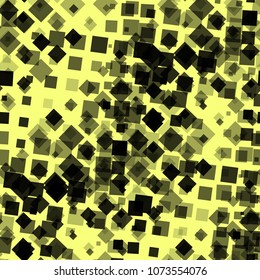 Seamless background. Trendy background with different colors squares for textile or wallpaper. Halftone Seamless Background with Color Elements for your Design. Vector Texture.