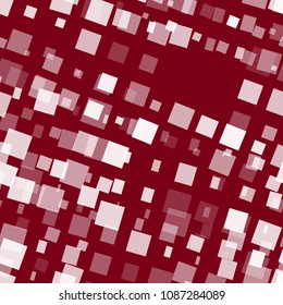 Seamless background. Trendy background with different colors squares for textile or wallpaper. Halftone Seamless Pattern with Color Squares for your Design. Vector Texture.