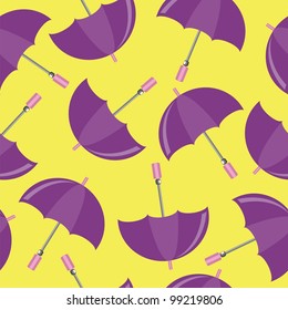 seamless background with umbrellas