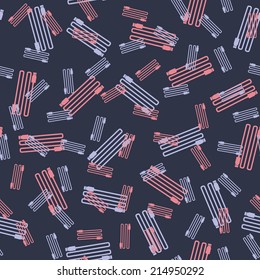 seamless background: usb, plug