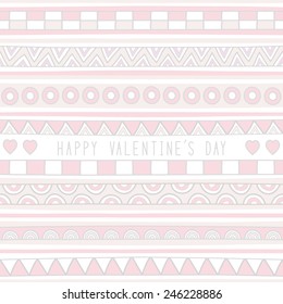 Seamless background for valentine day.