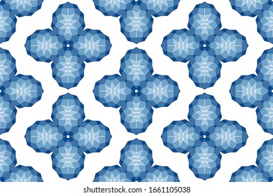 Seamless background with a variety of colorful patterns.