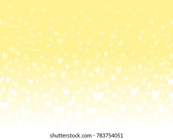 Seamless background vector illustrations for Valentine’s Day with a heart-shaped pattern. Horizontally repeatable.