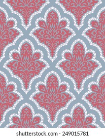 Seamless background from a vector ornament, Fashionable modern wallpaper or textile