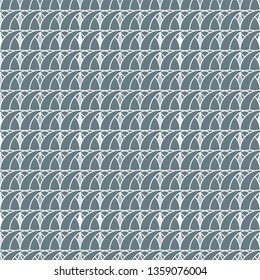 Seamless background vector pattern in calm blue colors. Good for business uses.