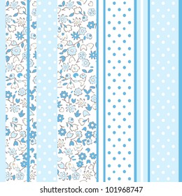 seamless background from vertical patches