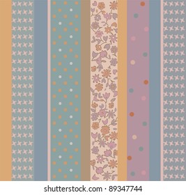 seamless background from vertical patches