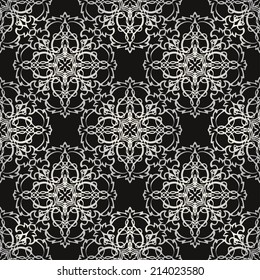 Seamless background with vintage ornament