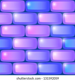 seamless background wall color, blue and violet stone vector