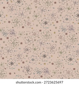 Fondo inconsútil de flores de la acuarela para el patrón, diseño de la cubierta, materia textil, moda, diseño del paquete. 
