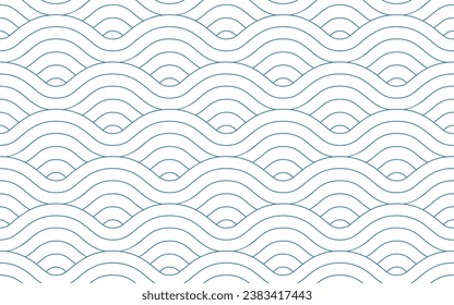 Seamless background with wave pattern