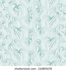 Seamless background waves , EPS8 - vector graphics.