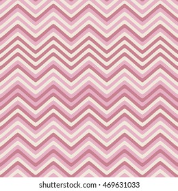 Seamless background with wavy stripes of summer colors