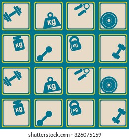 seamless background with weight for your design