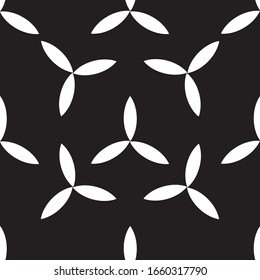 Seamless background with white ellipses