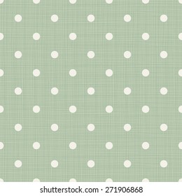 Seamless background with white polka dots, lines and curves. Vector illustration