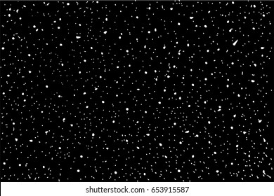 seamless background, white star at black sky