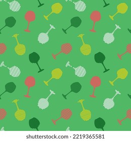 Nahtloser Hintergrund mit Weingläsern. Design Element für Verkostung, Menü, Weinkarte, Weinkeller, Shop. Vektorgrafik.