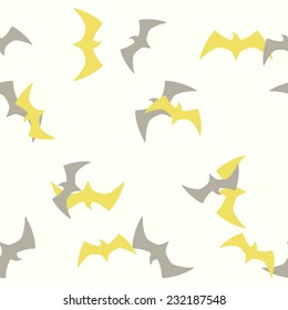 seamless background: wing, feather, bird