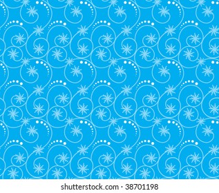 Seamless background "winter" (a series of "four seasons")