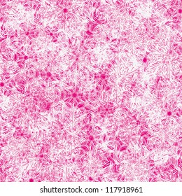 seamless background with winter snowflakes for your design