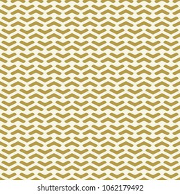 Seamless background for your designs. Modern vector golden ornament. Geometric abstract pattern