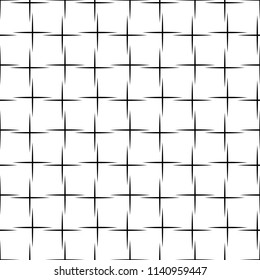 Seamless background for your designs. Modern vector black and white ornament. Geometric abstract pattern