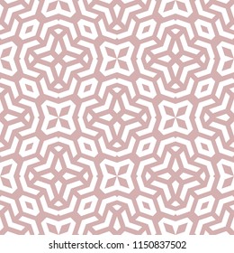 Seamless background for your designs. Modern vector purple and white ornament. Geometric abstract pattern